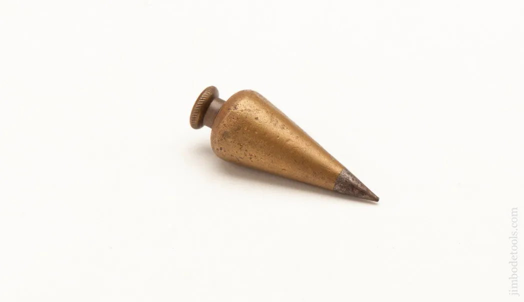 2 7/8 inch Brass and Steel Plumb Bob - 62269R