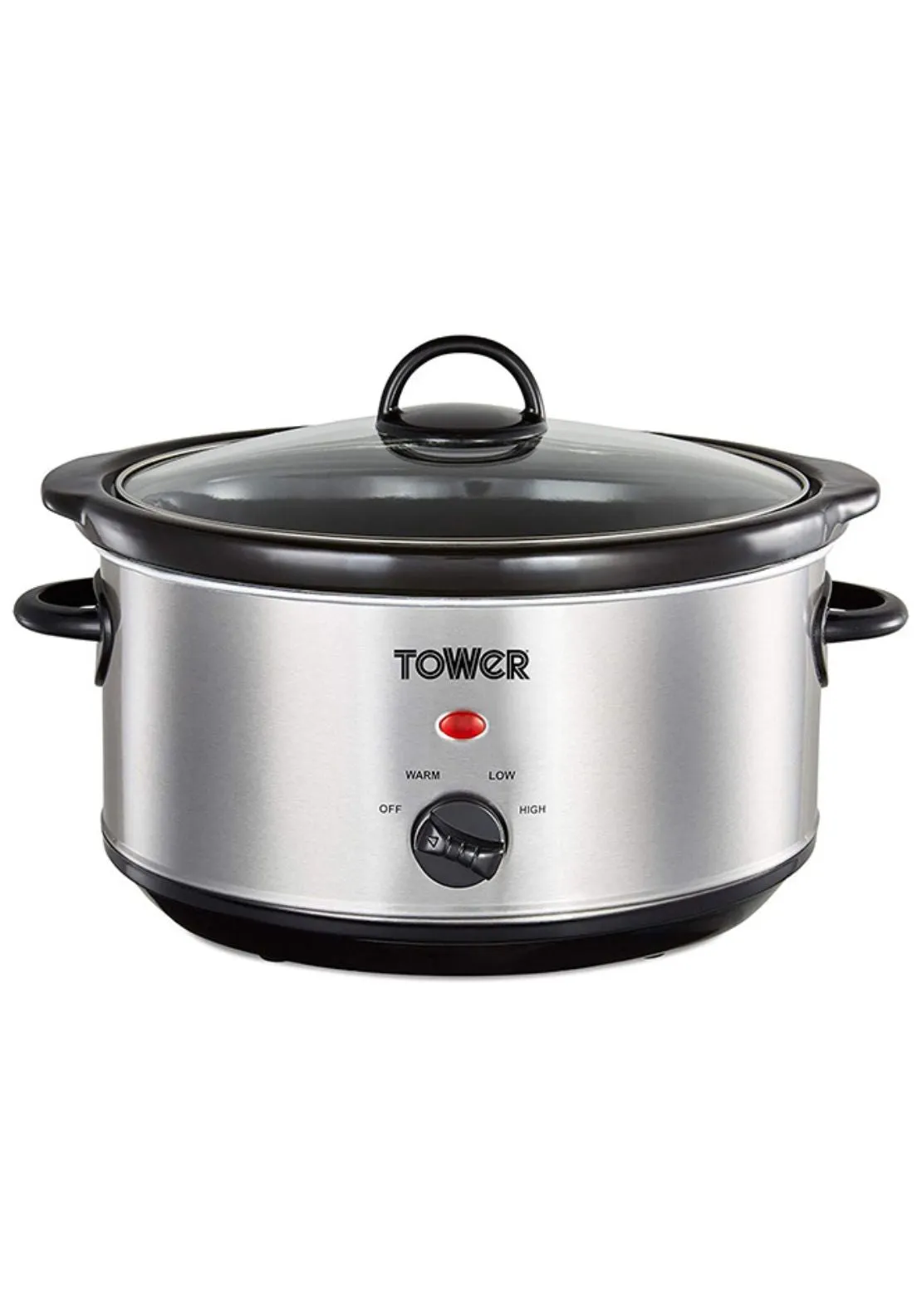 3.5L Slow Cooker Black Handles