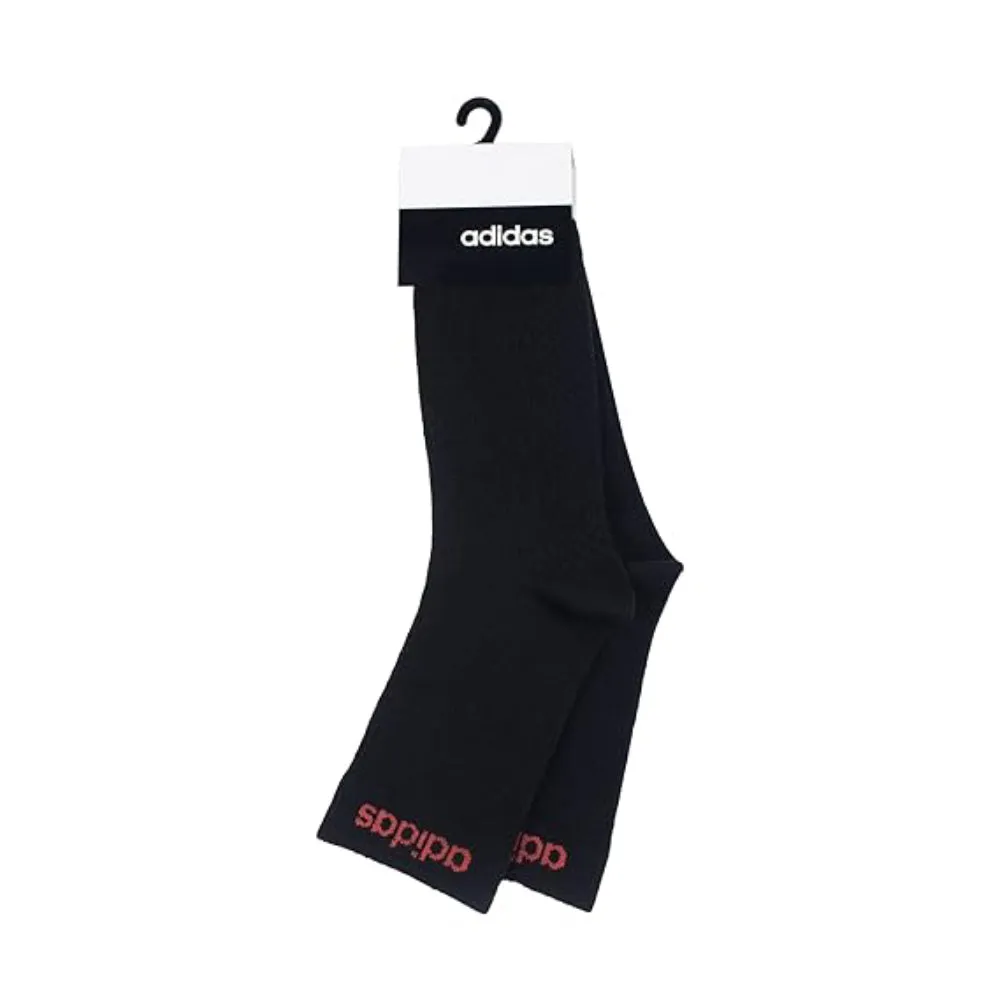 Adidas Men's Flat Knit Ankle Socks (Black)