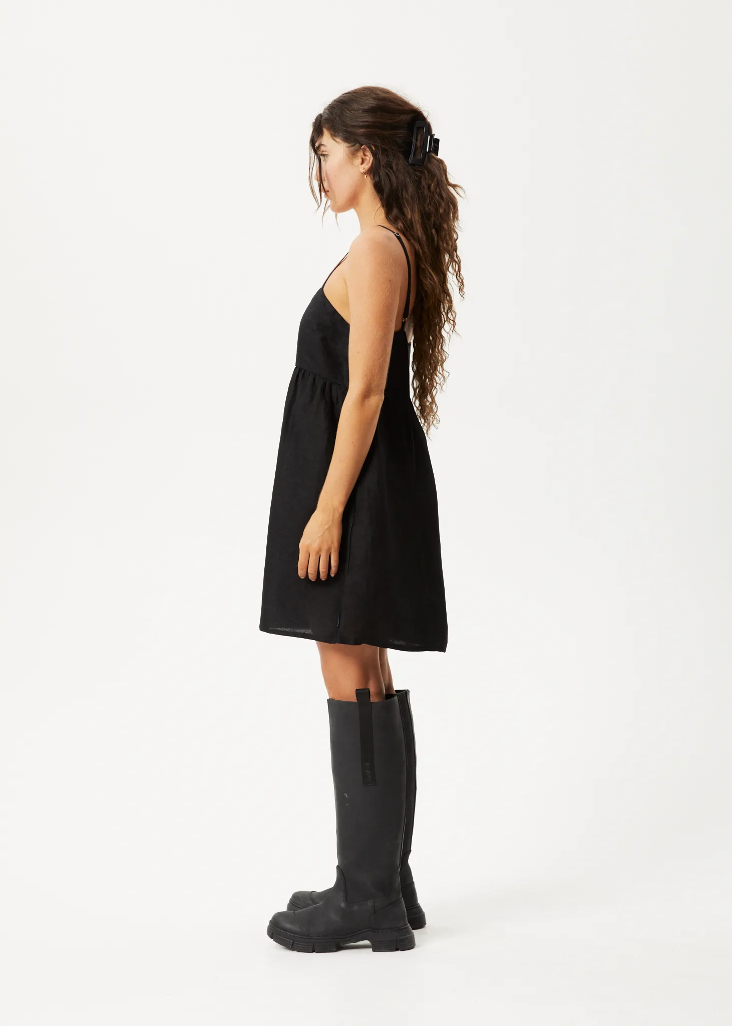 AFENDS Womens Maison - Mini Dress - Black