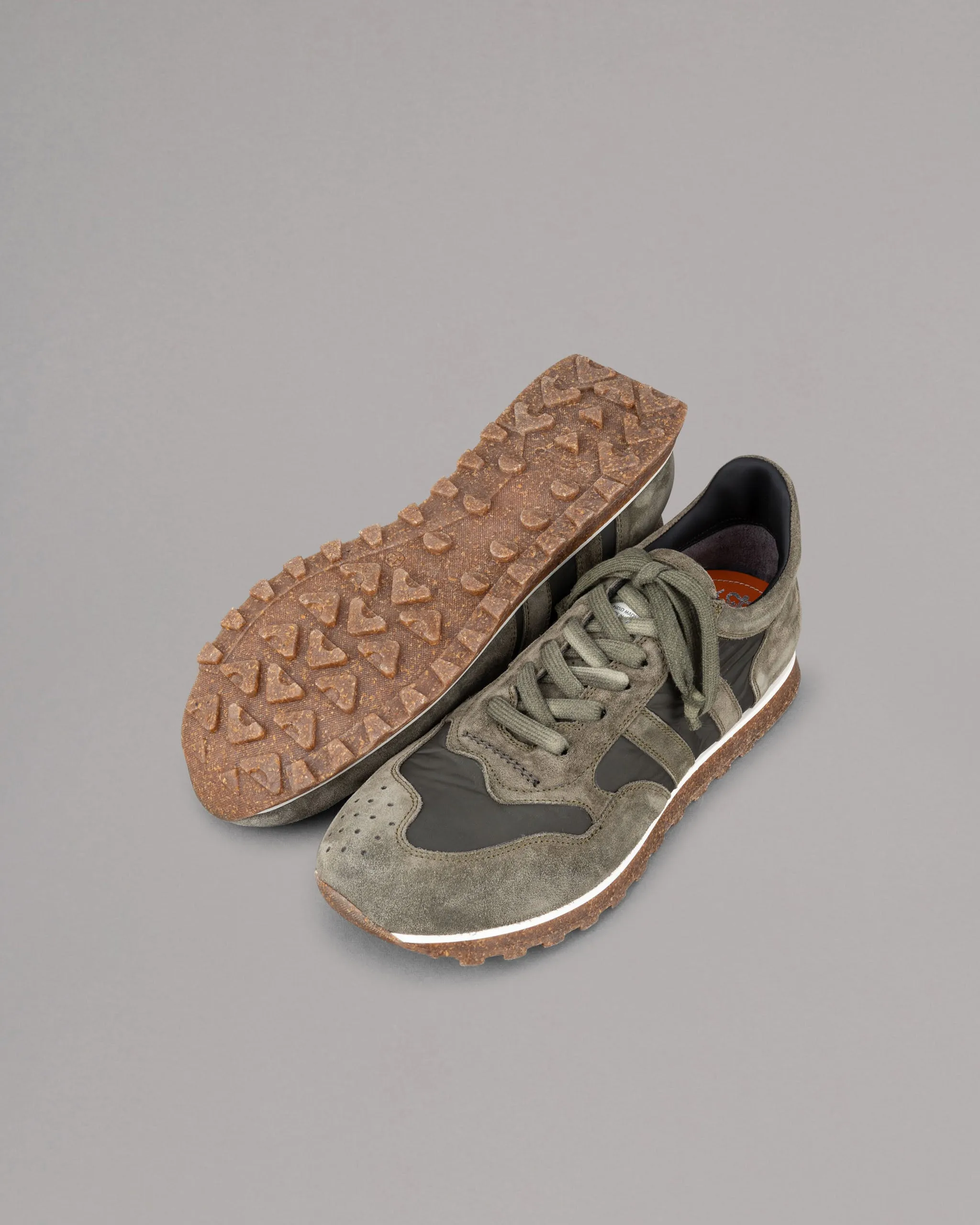 ALBERTO FASCIANI '6500-Sport-Nylon' Suede Sneaker