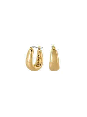 Antiqua Tailored Series Small Gold Earrings by John Medeiros