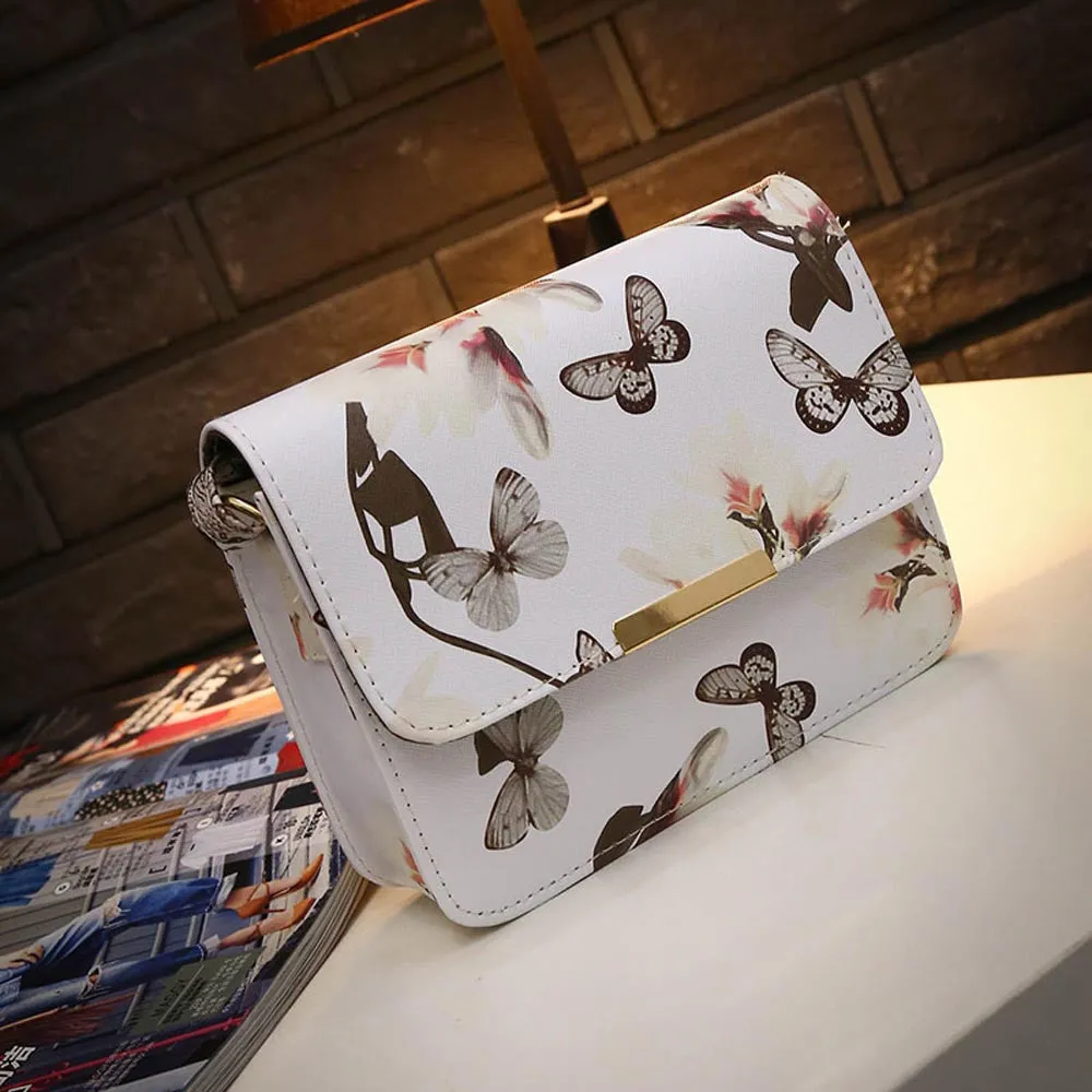 Bags Handbags Women Famous s Floral PU Leather Shoulder Satchel Retro Messenger Bag Bolsos Femenina