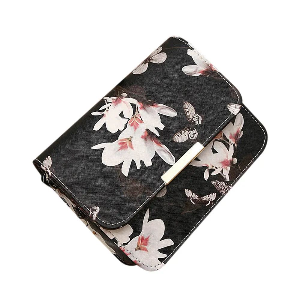 Bags Handbags Women Famous s Floral PU Leather Shoulder Satchel Retro Messenger Bag Bolsos Femenina