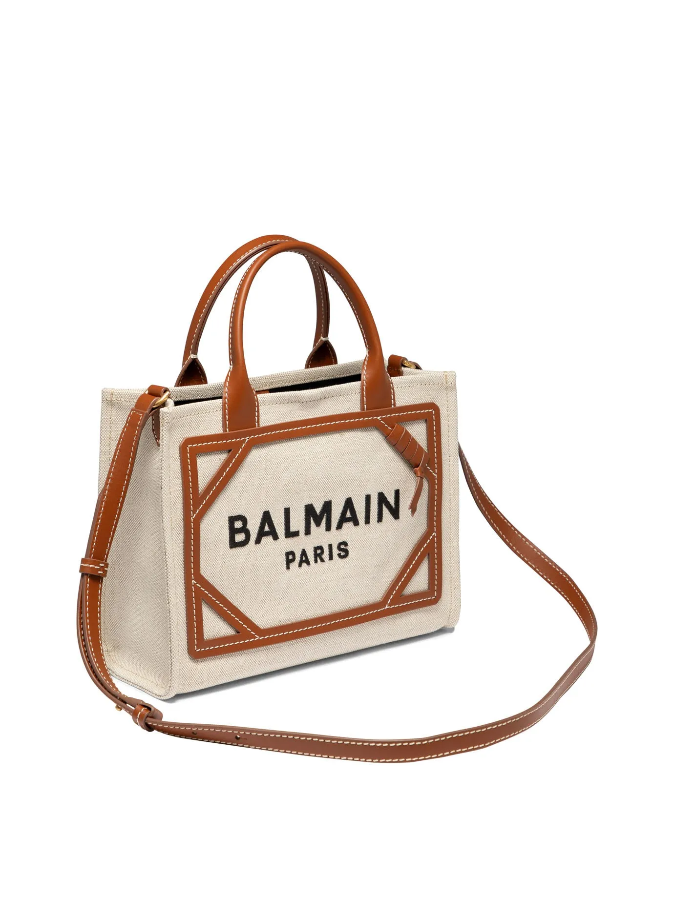 BALMAIN 24FW Beige Tote Bag for Women