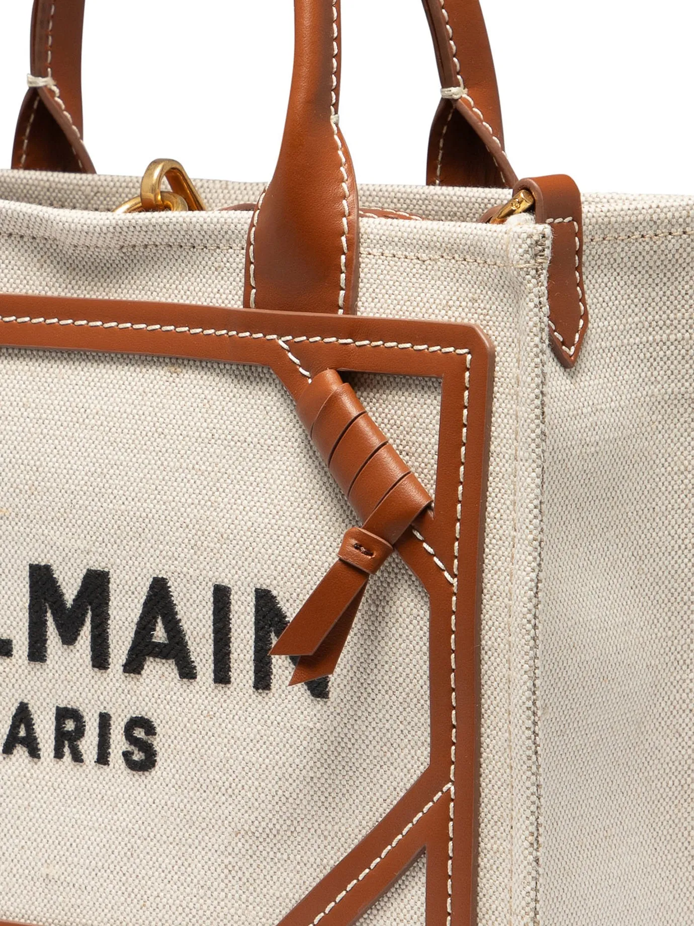 BALMAIN 24FW Beige Tote Bag for Women