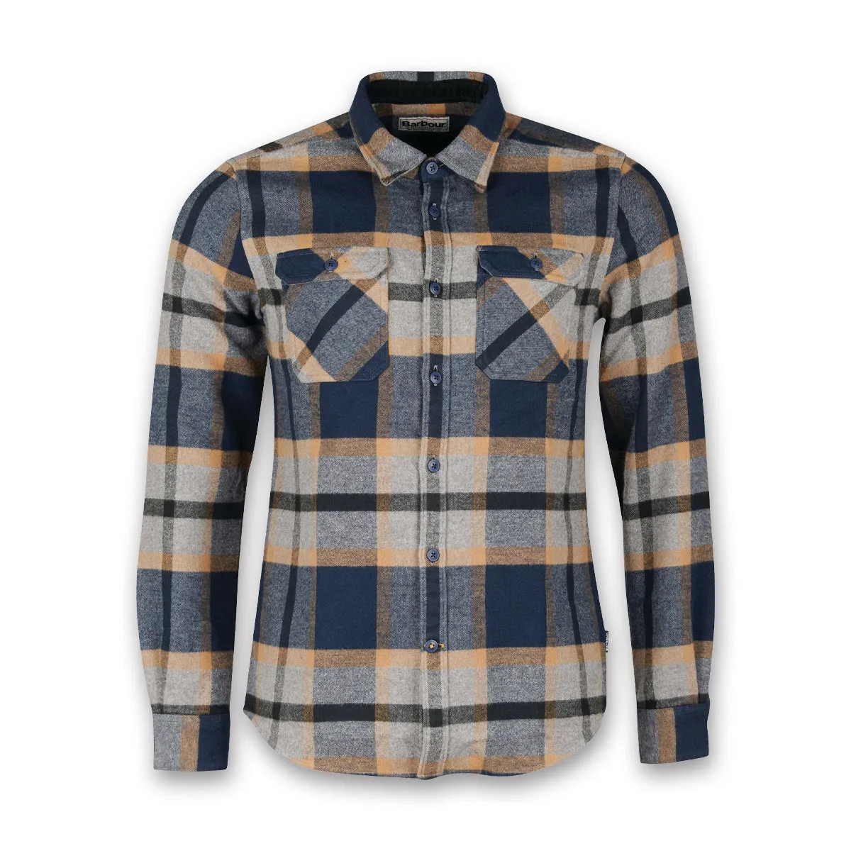 Barbour - Rhodell Tailored Fit Shirt in Grey Marl