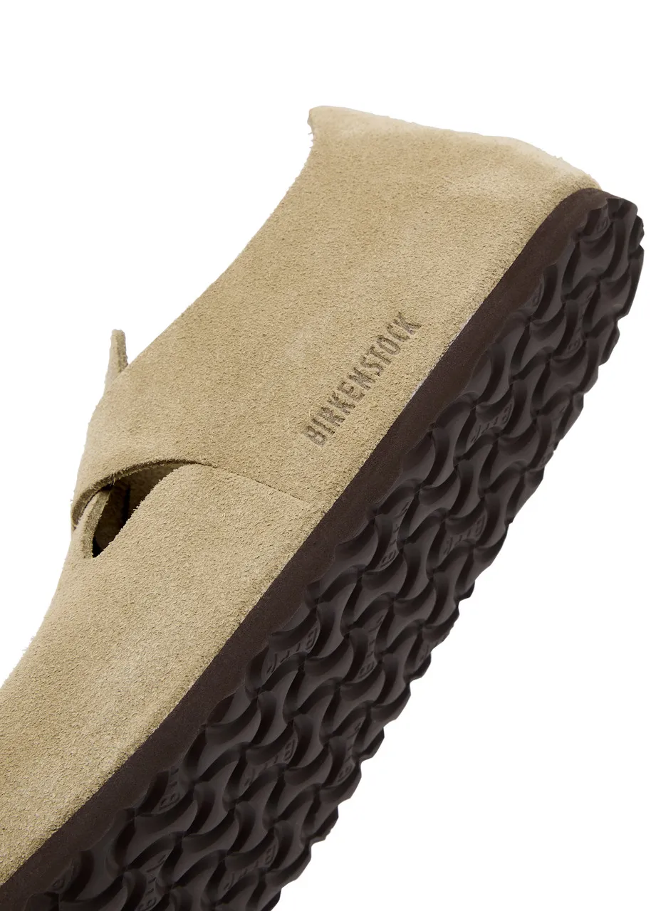 BIRKENSTOCK London suede clogs -                         -                     -                