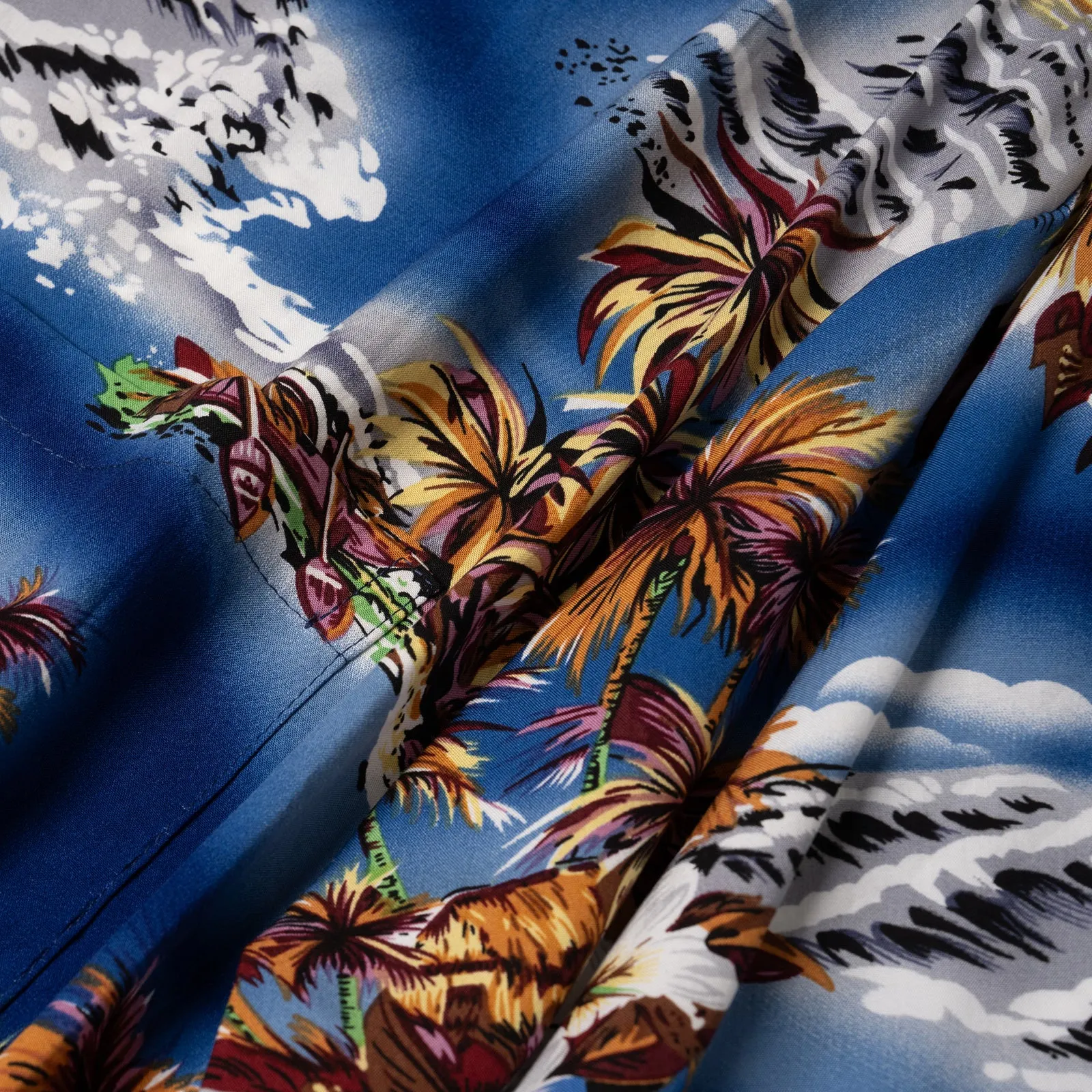 Blue Hawaii Aloha Shirt