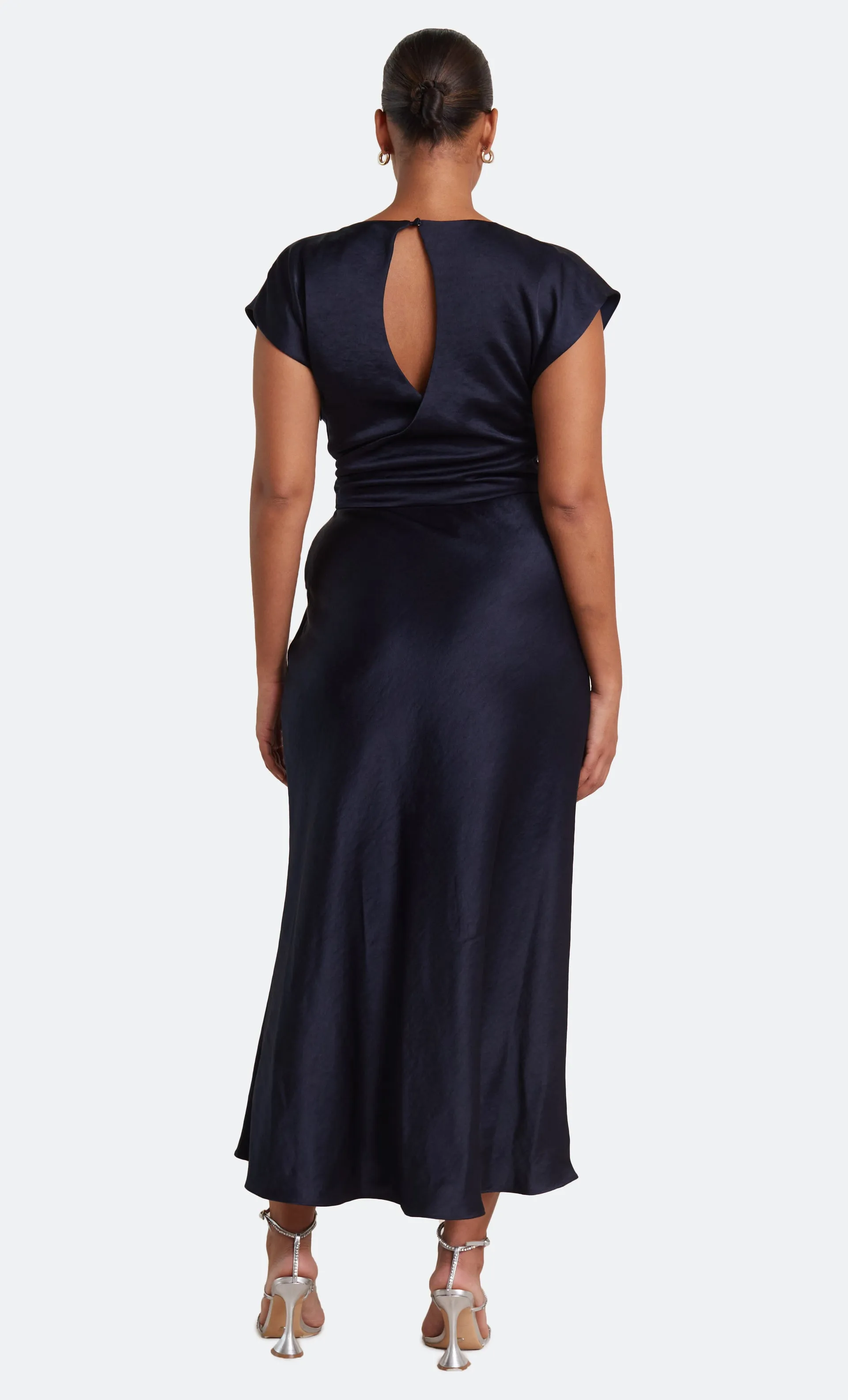 BUY IT BEC + BRIDGE Dreamer Wrap Dress (Navy)