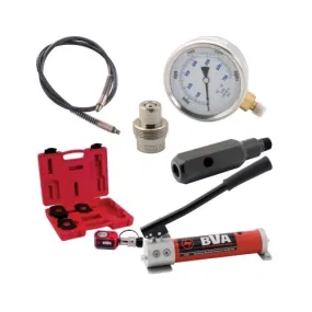 BVA 10 Ton Hydraulic Cylinder Set with P350 Hand Pump SP3-1005B
