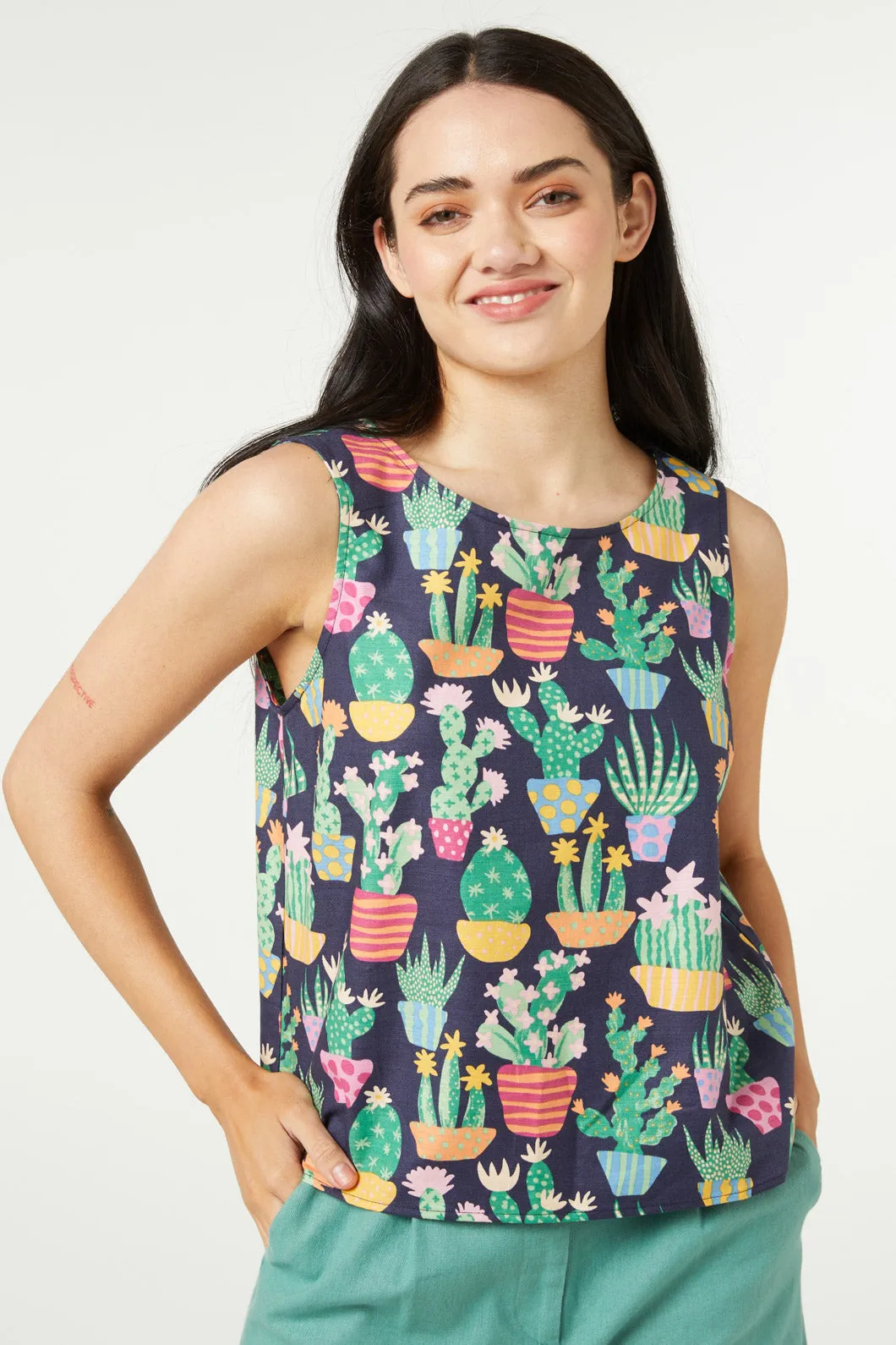 Cacti Shell Top