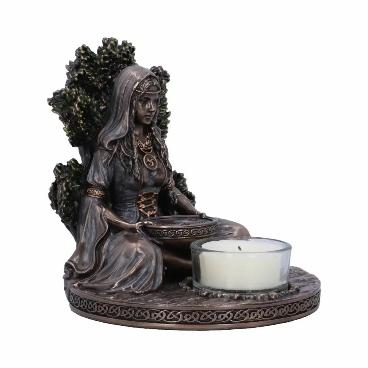 candle holder (decoration) Danu Tealight - H5684U1  -  Metal-shop