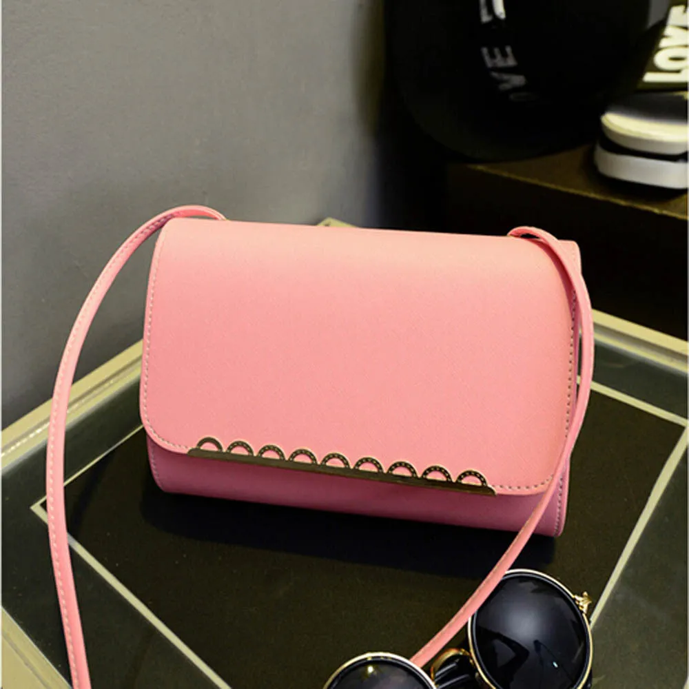 casual small candy color handbags clutches ladies party bags women crossbody shoulder messenger bags