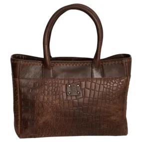 Catalina Croc Satchel