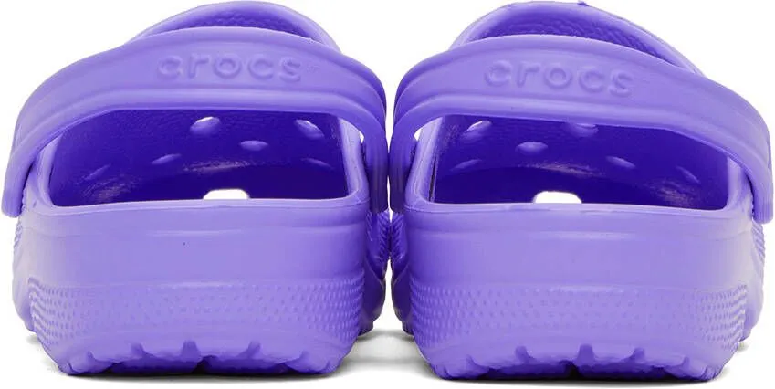 Crocs Purple Classic Clogs