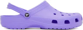 Crocs Purple Classic Clogs