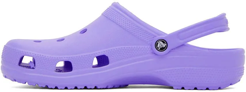 Crocs Purple Classic Clogs