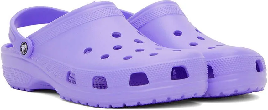 Crocs Purple Classic Clogs