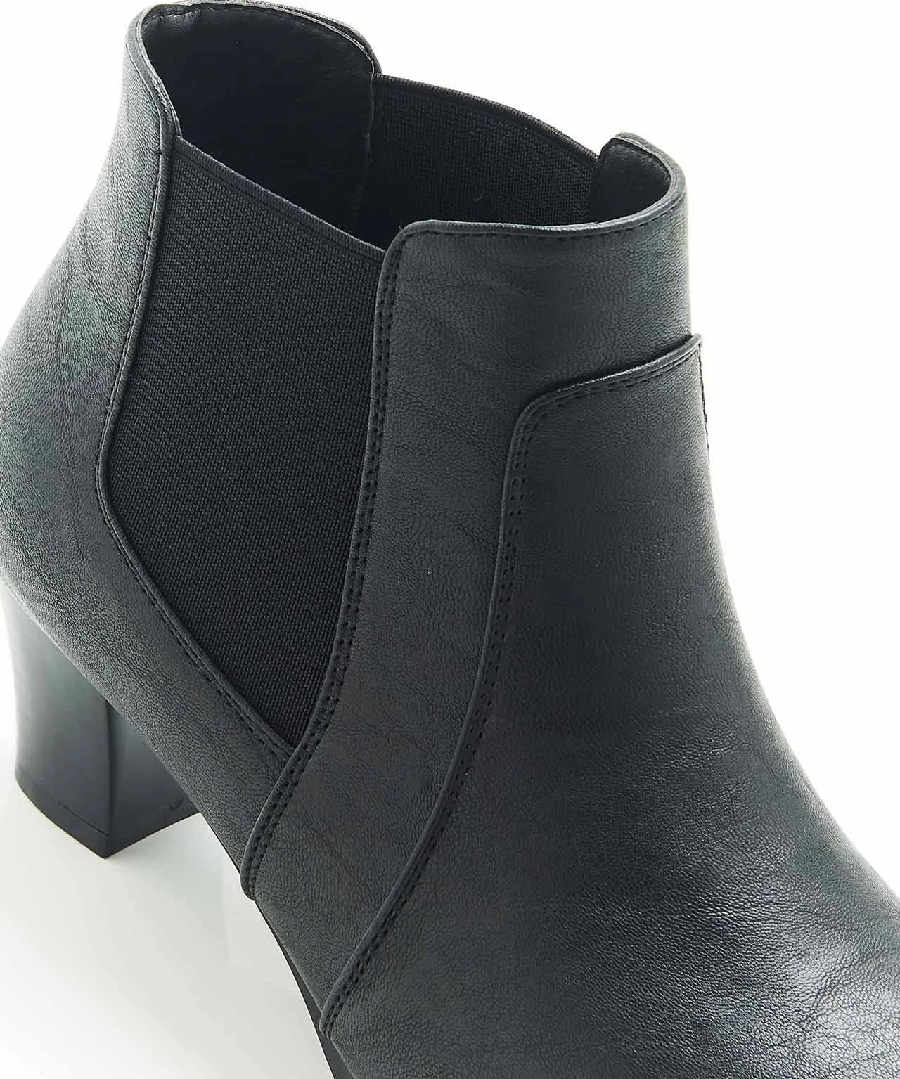 Cushion-walk Heeled Ankle Boots