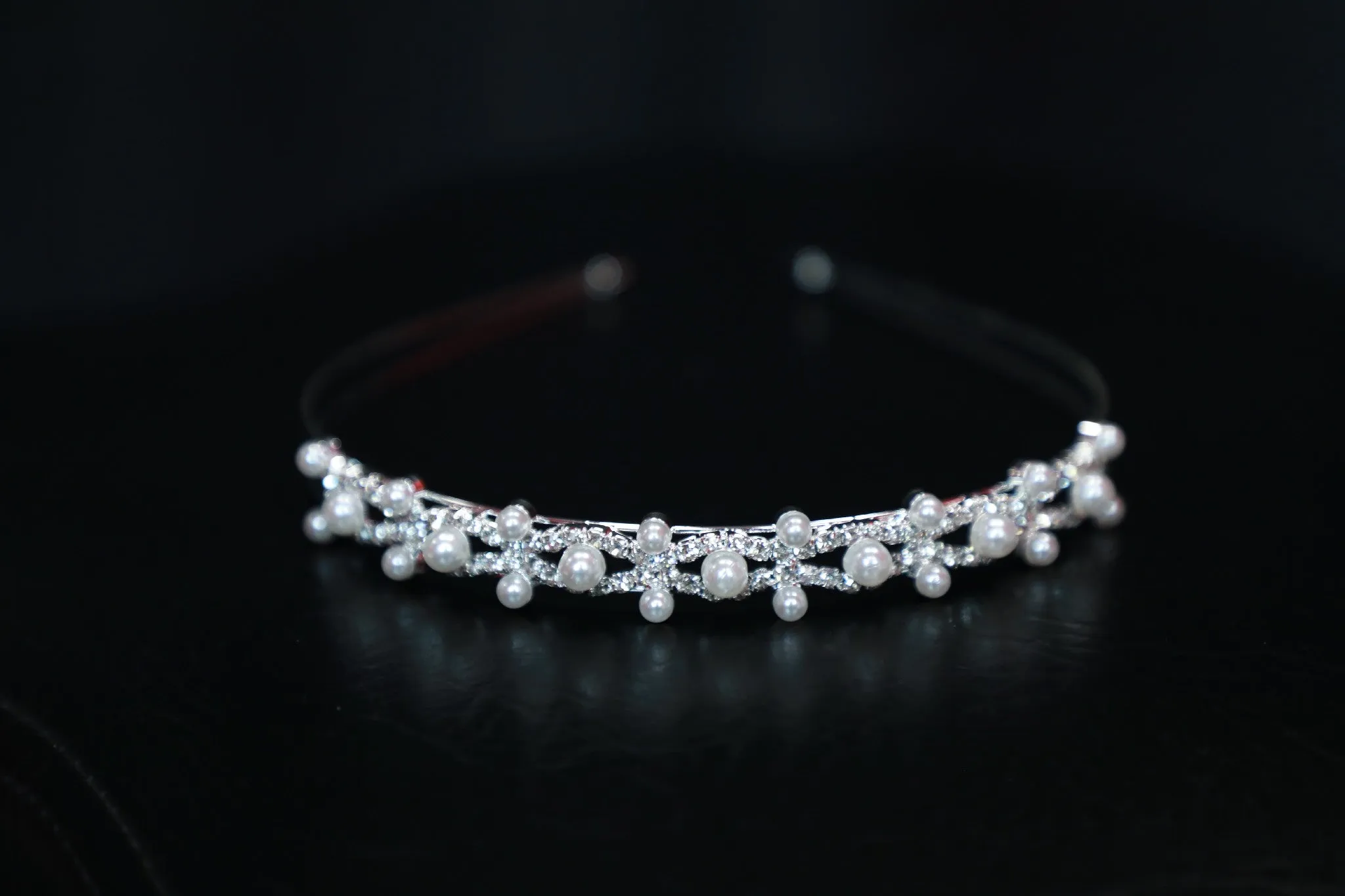 Dazzling Rhinestone Tiara Crown 05