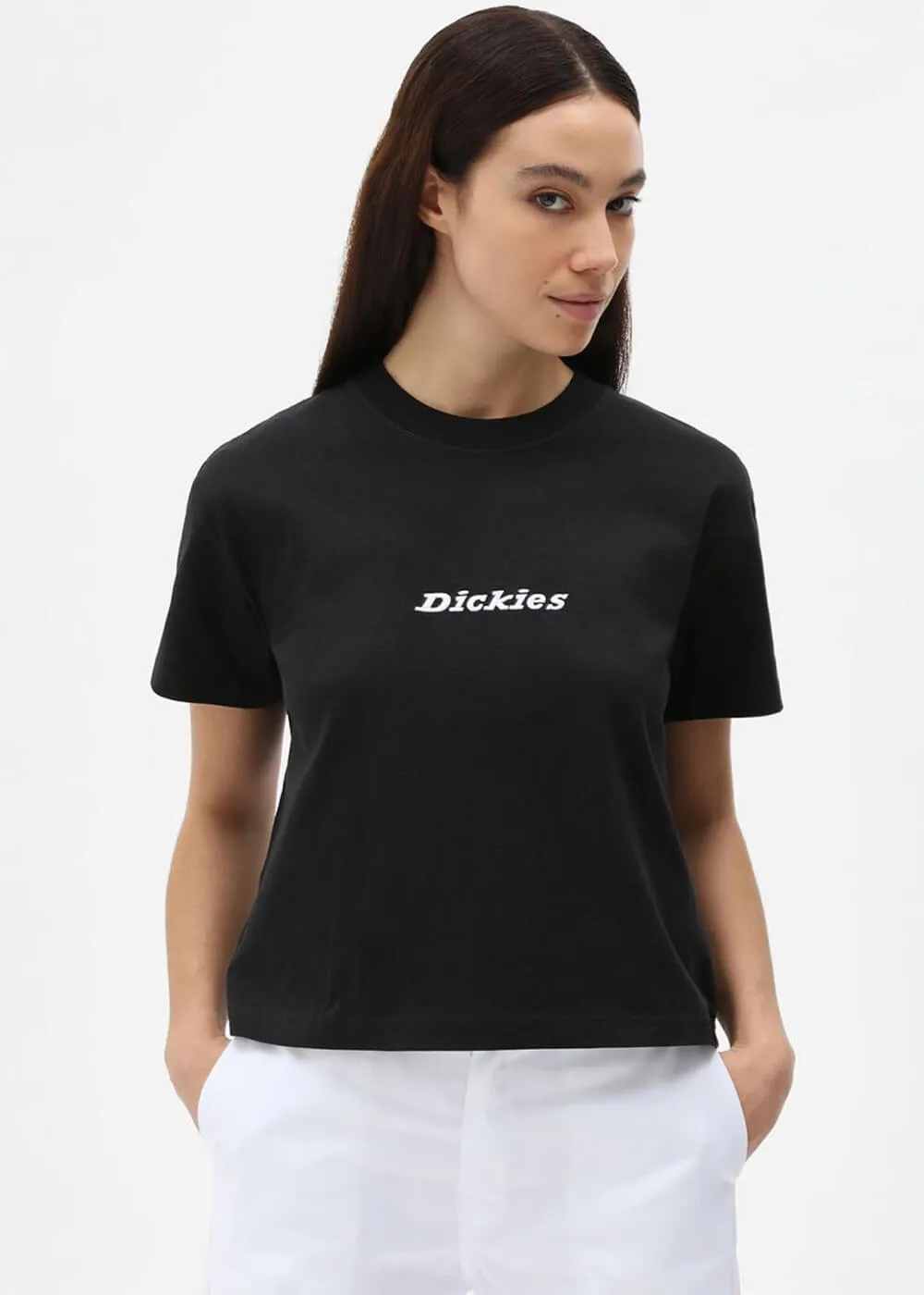 Dickies Women's Loretto Short Sleeve T-Shirt Black