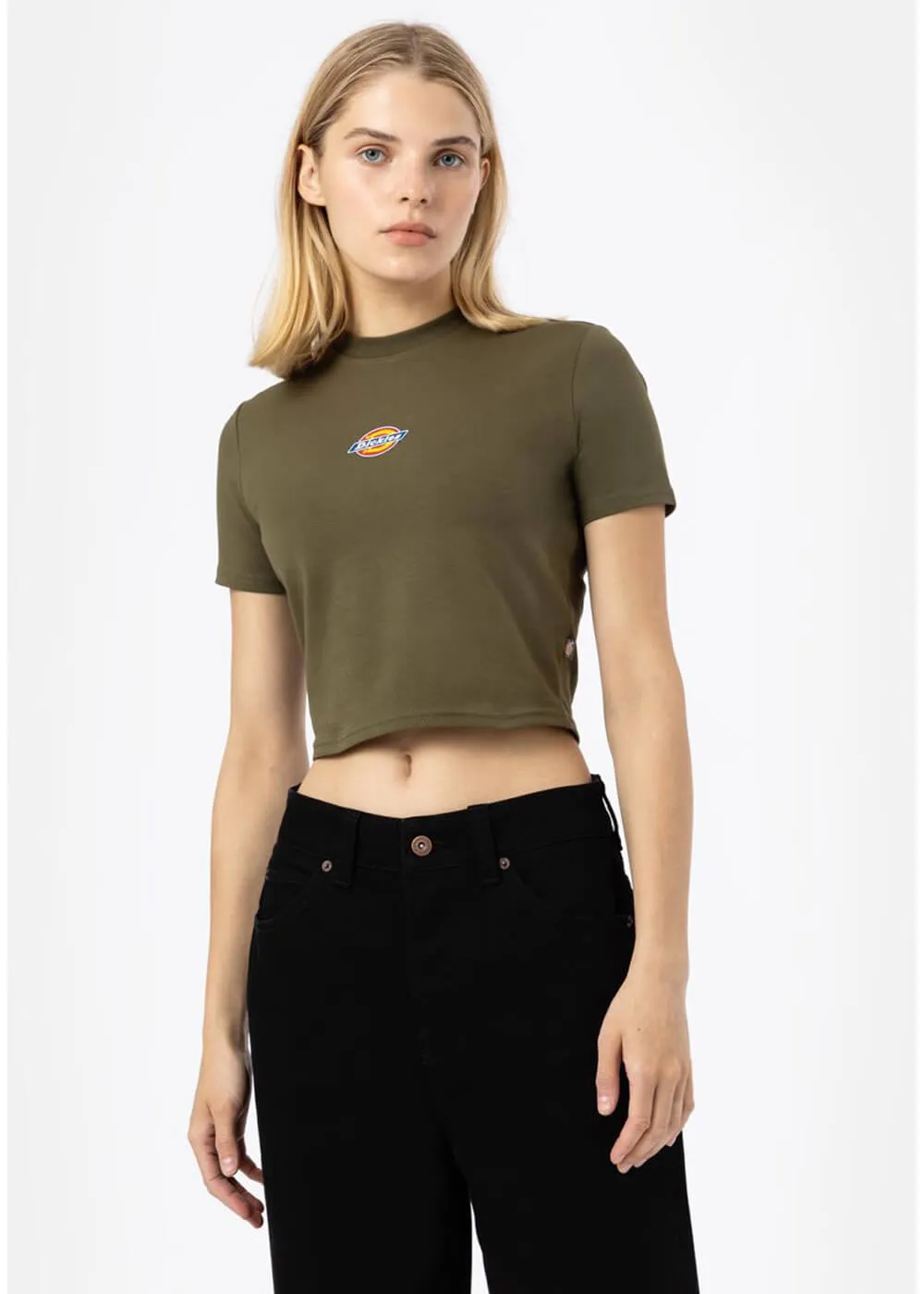 Dickies Women's Maple Valley T-Shirt Military Green