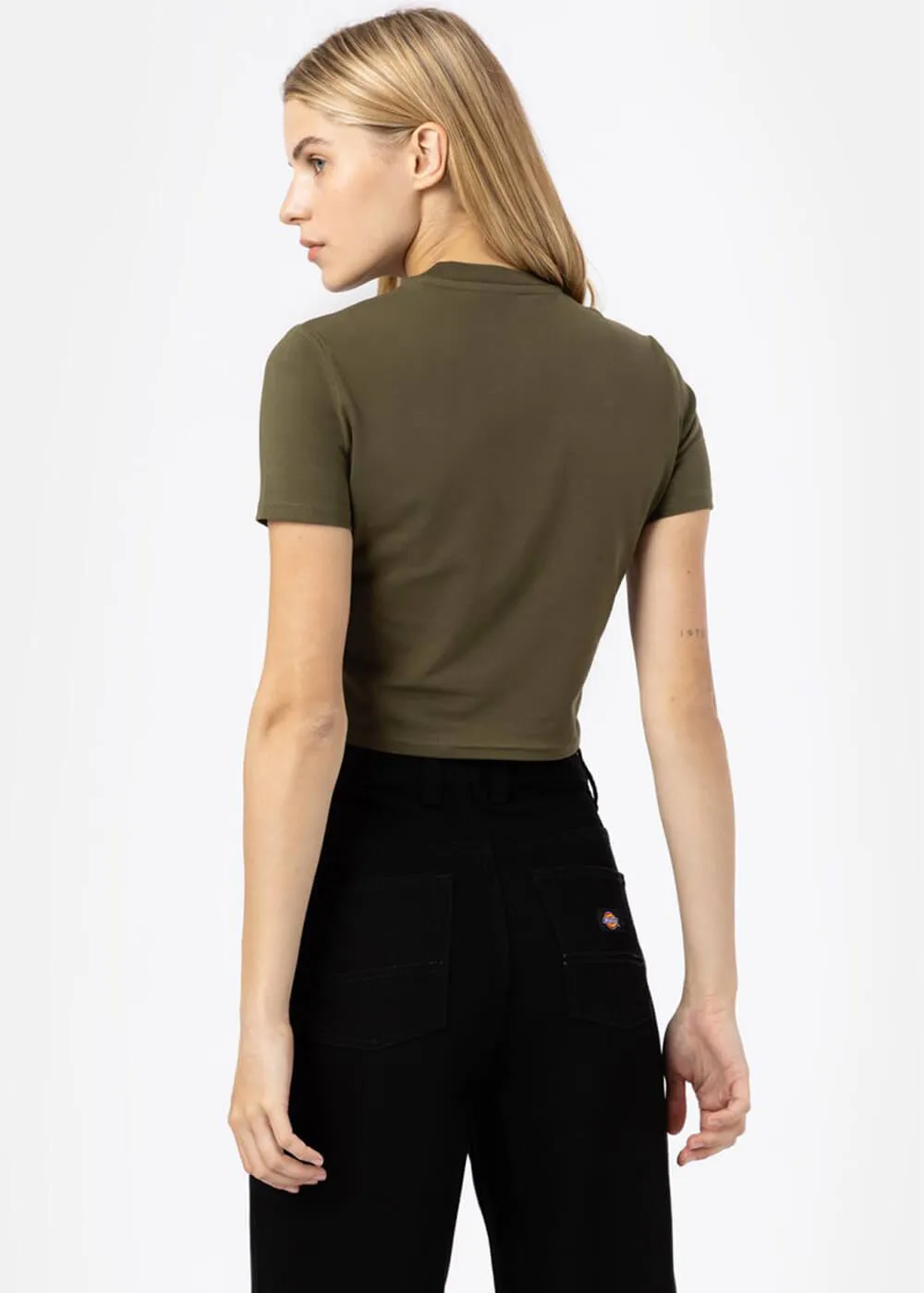 Dickies Women's Maple Valley T-Shirt Military Green