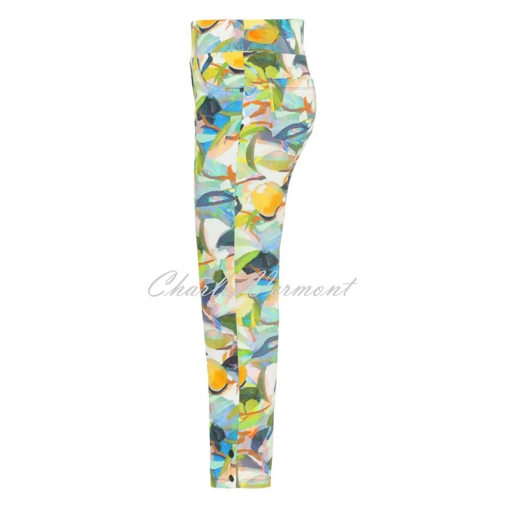 Dolcezza 'Orangerie' Printed Trouser - Style 24644