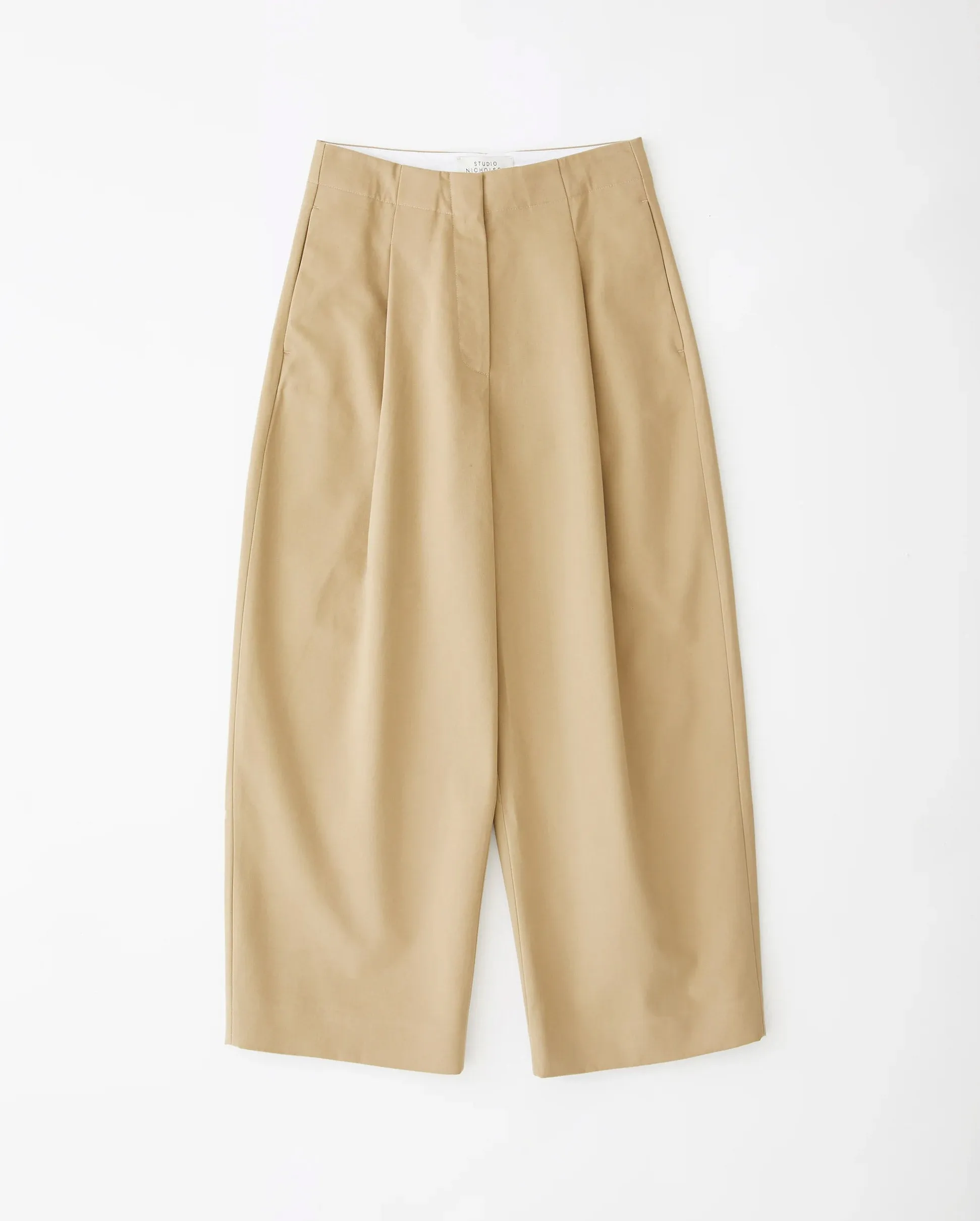 DORDONI VOLUME PANT / TAN