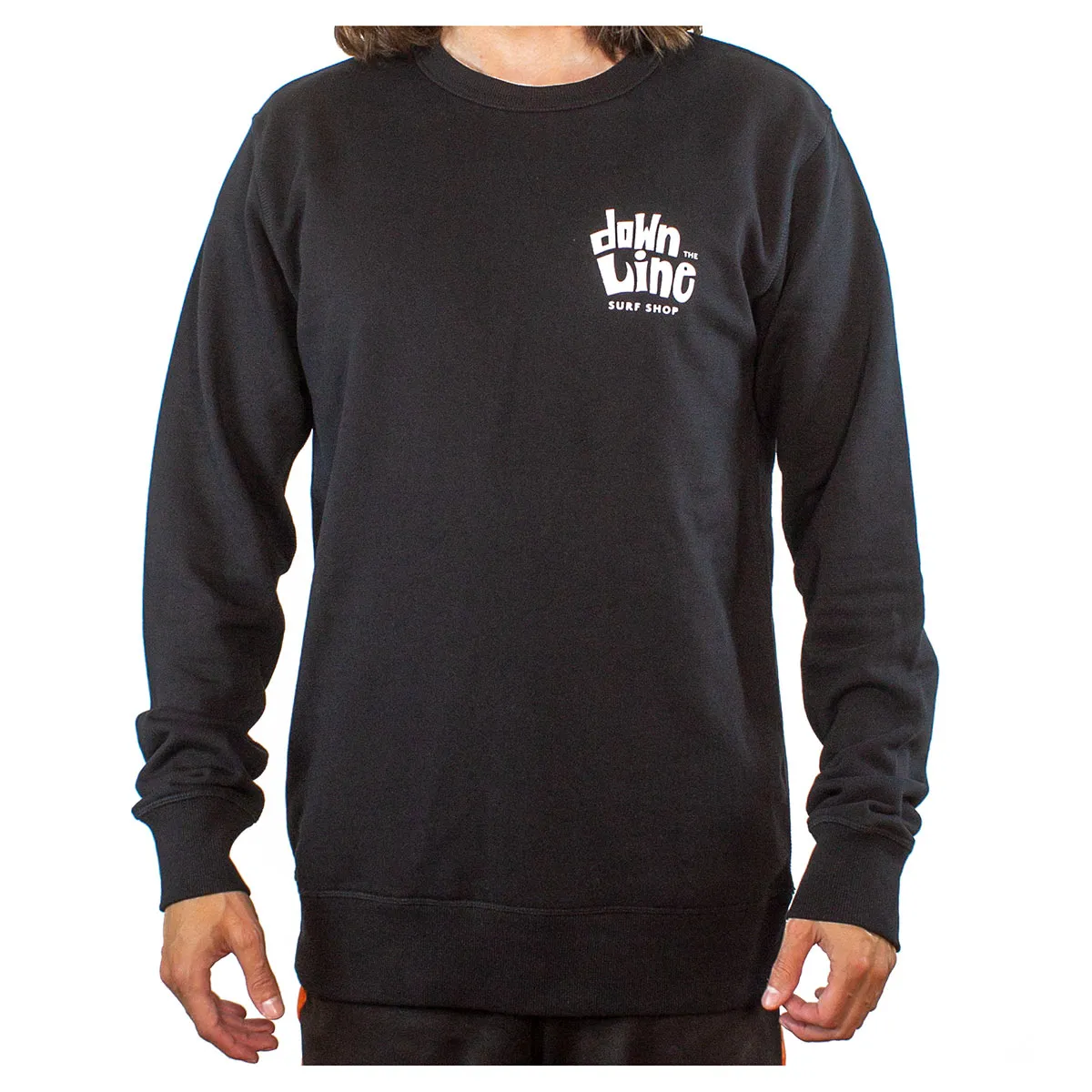 DTL Surf Co. Crew Sweatshirt - Black