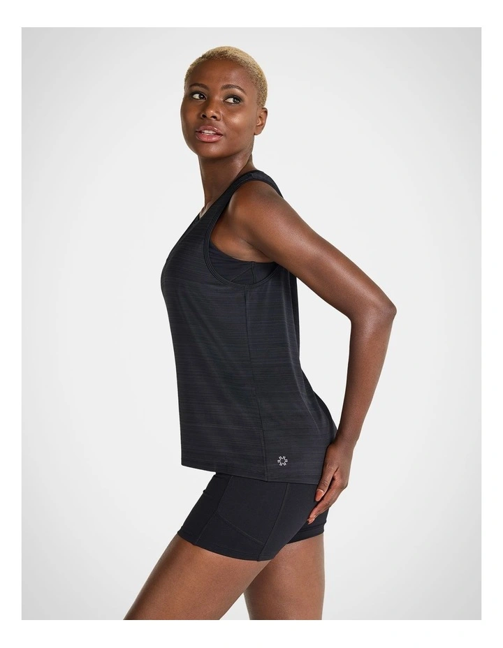 Easy Breezy Tank in Black