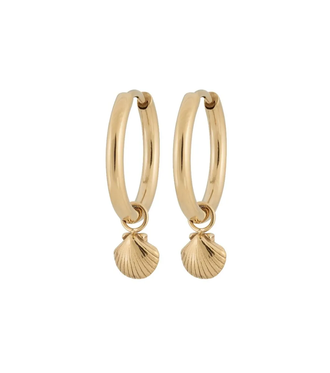 Edblad - Beachcomber Shell Hoops Gold