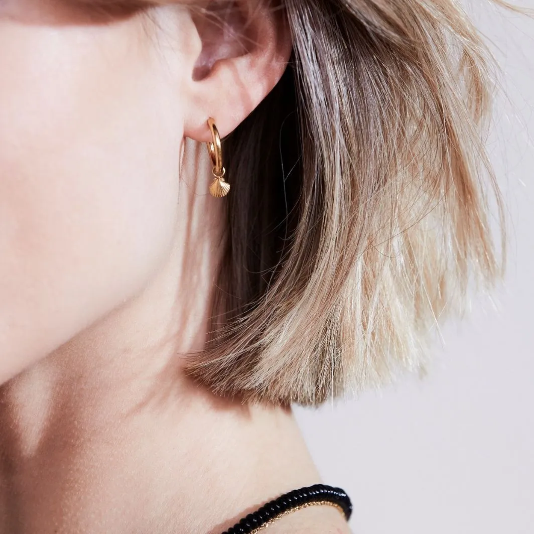 Edblad - Beachcomber Shell Hoops Gold