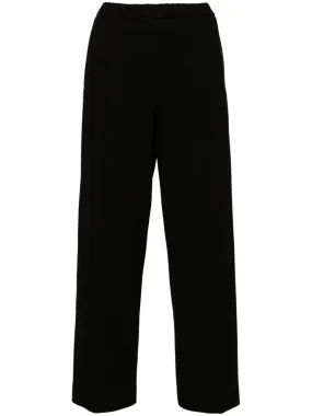 ELASTICATED DRAWSTRING TROUSERS