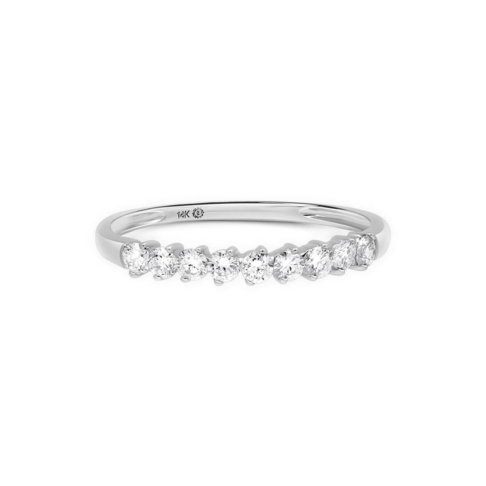 Floating Diamond Eternity Band