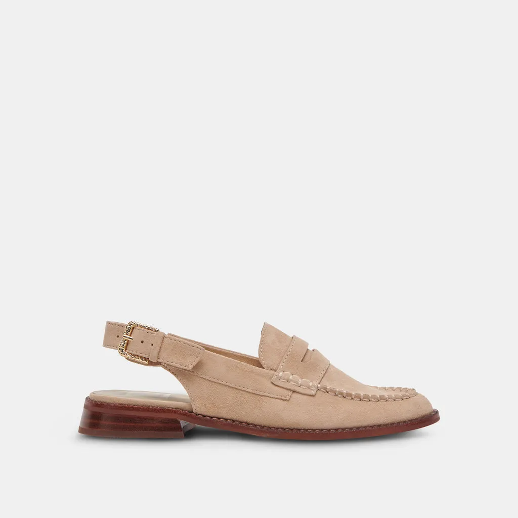 HARDI WIDE LOAFERS CAMEL SUEDE– Dolce Vita 6952669118530