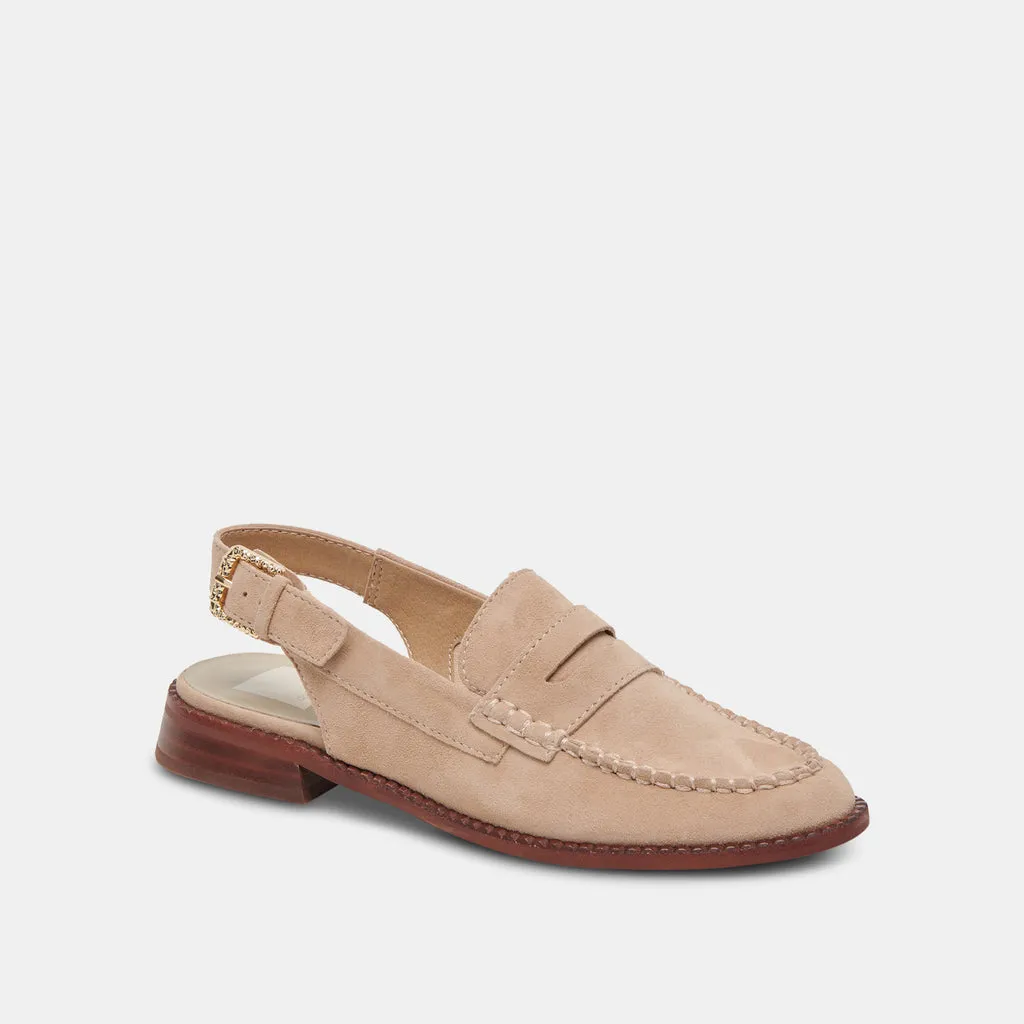 HARDI WIDE LOAFERS CAMEL SUEDE– Dolce Vita 6952669118530