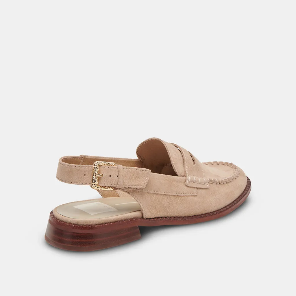 HARDI WIDE LOAFERS CAMEL SUEDE– Dolce Vita 6952669118530