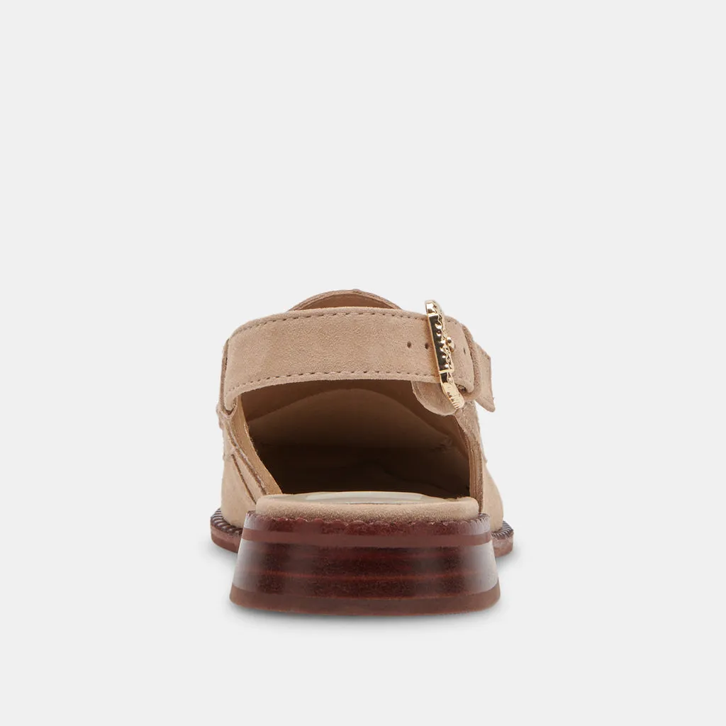 HARDI WIDE LOAFERS CAMEL SUEDE– Dolce Vita 6952669118530