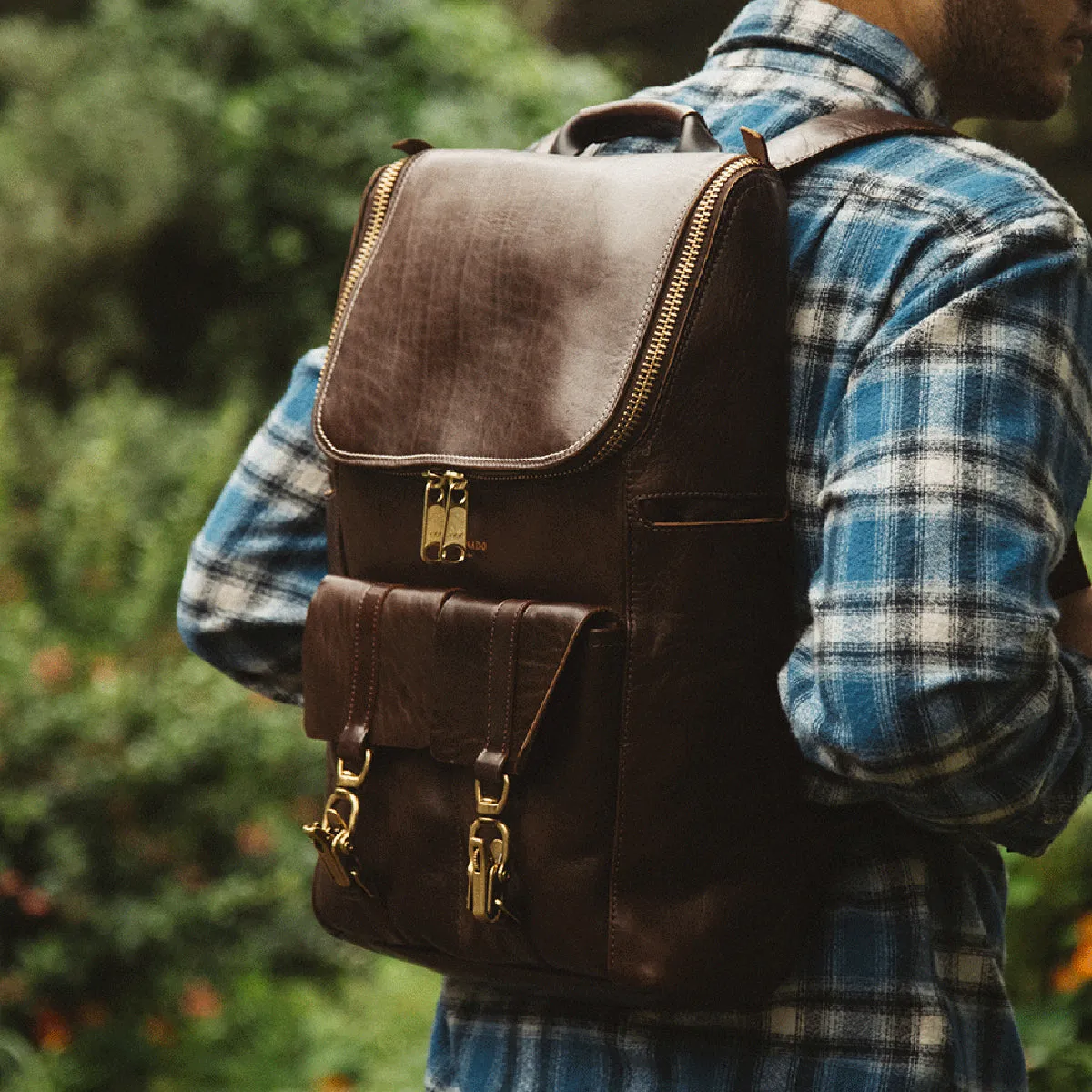 Horse x Shell Top Zip Backpack | LE