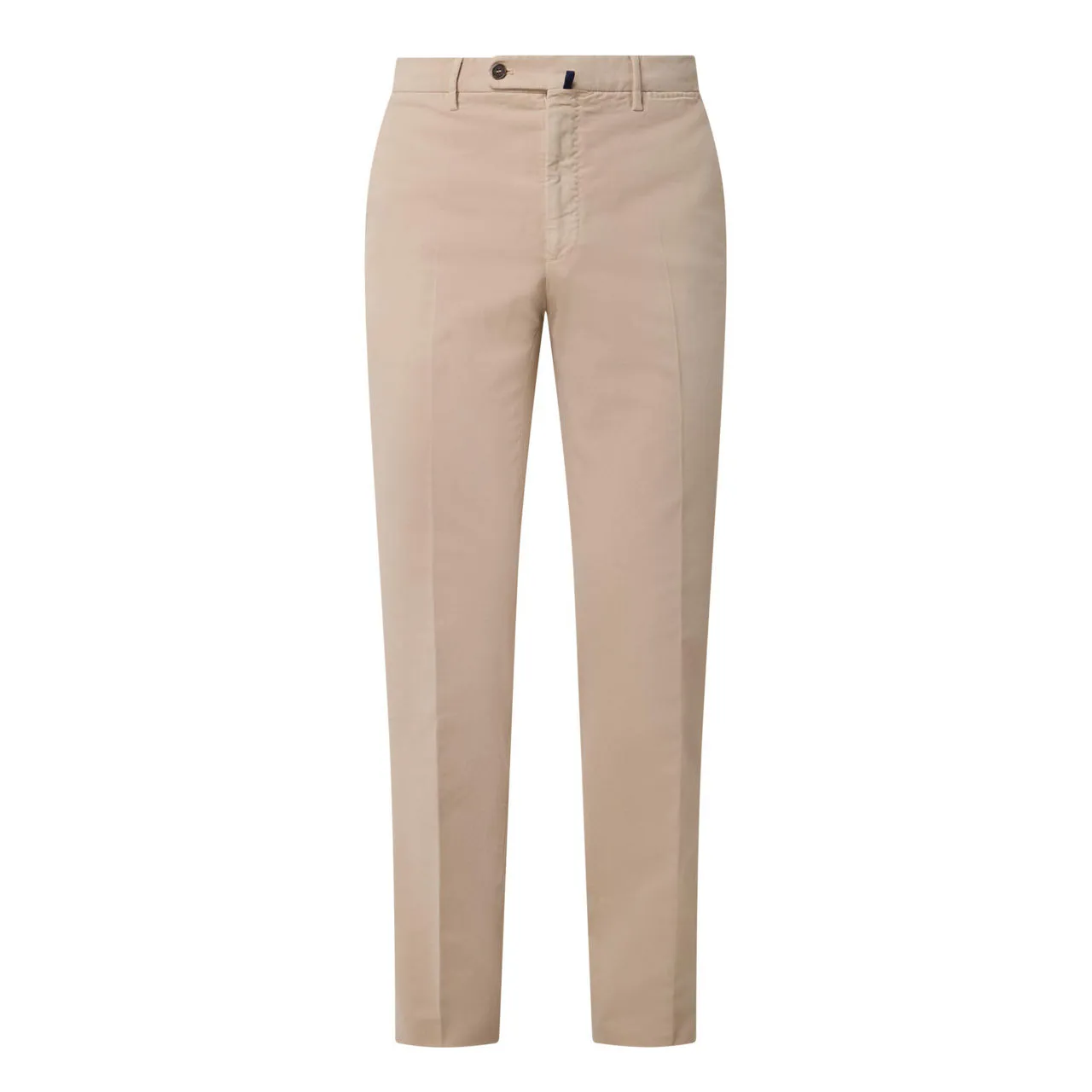 INCOTEX Slim-Leg Formal Chinos - Khaki