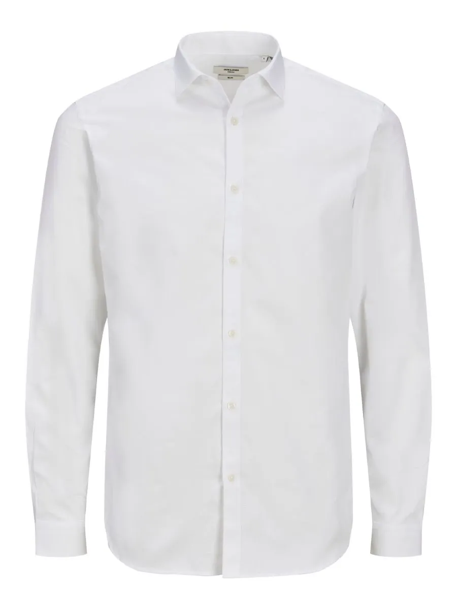 Jack & Jones Premium Long Sleeve Dress Shirt White