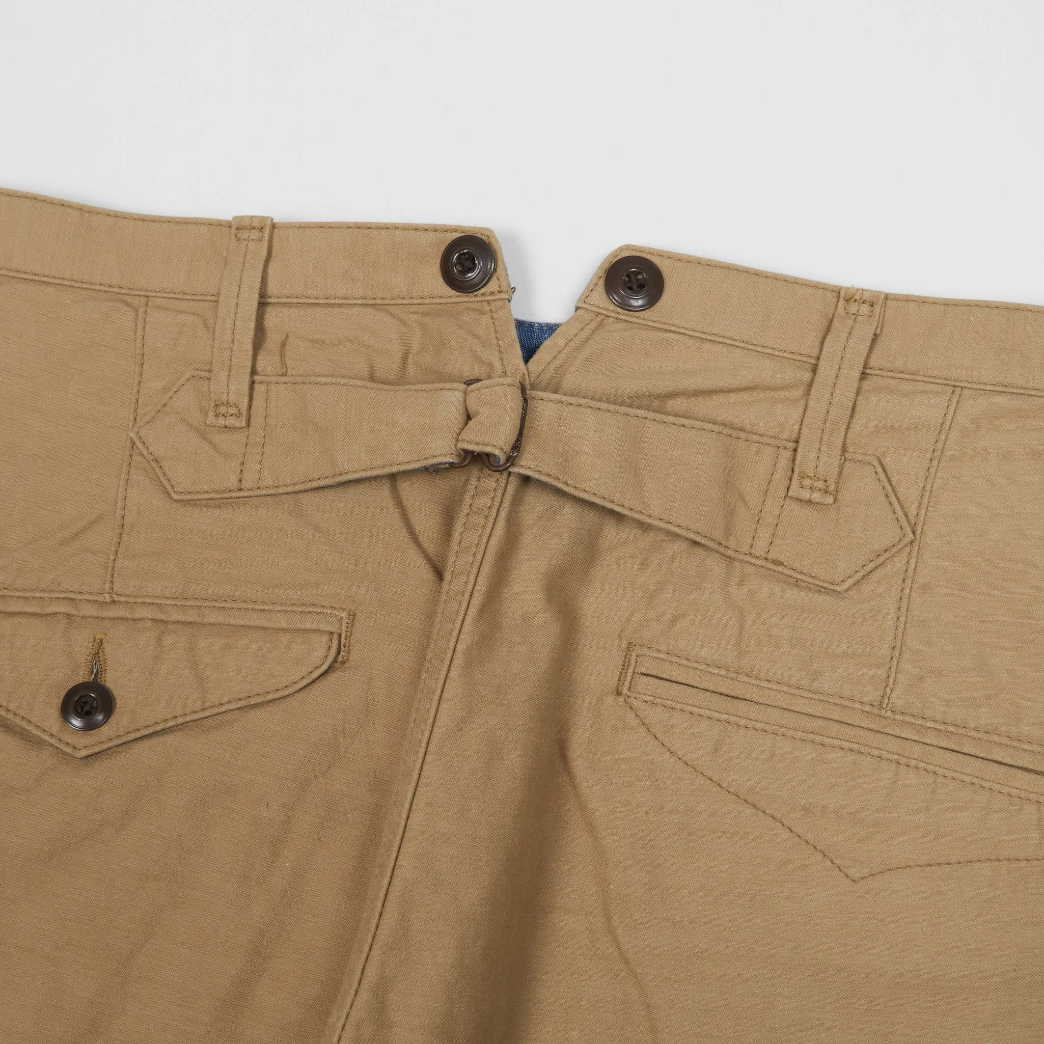 Jelado Washed Buckle Back Chinos