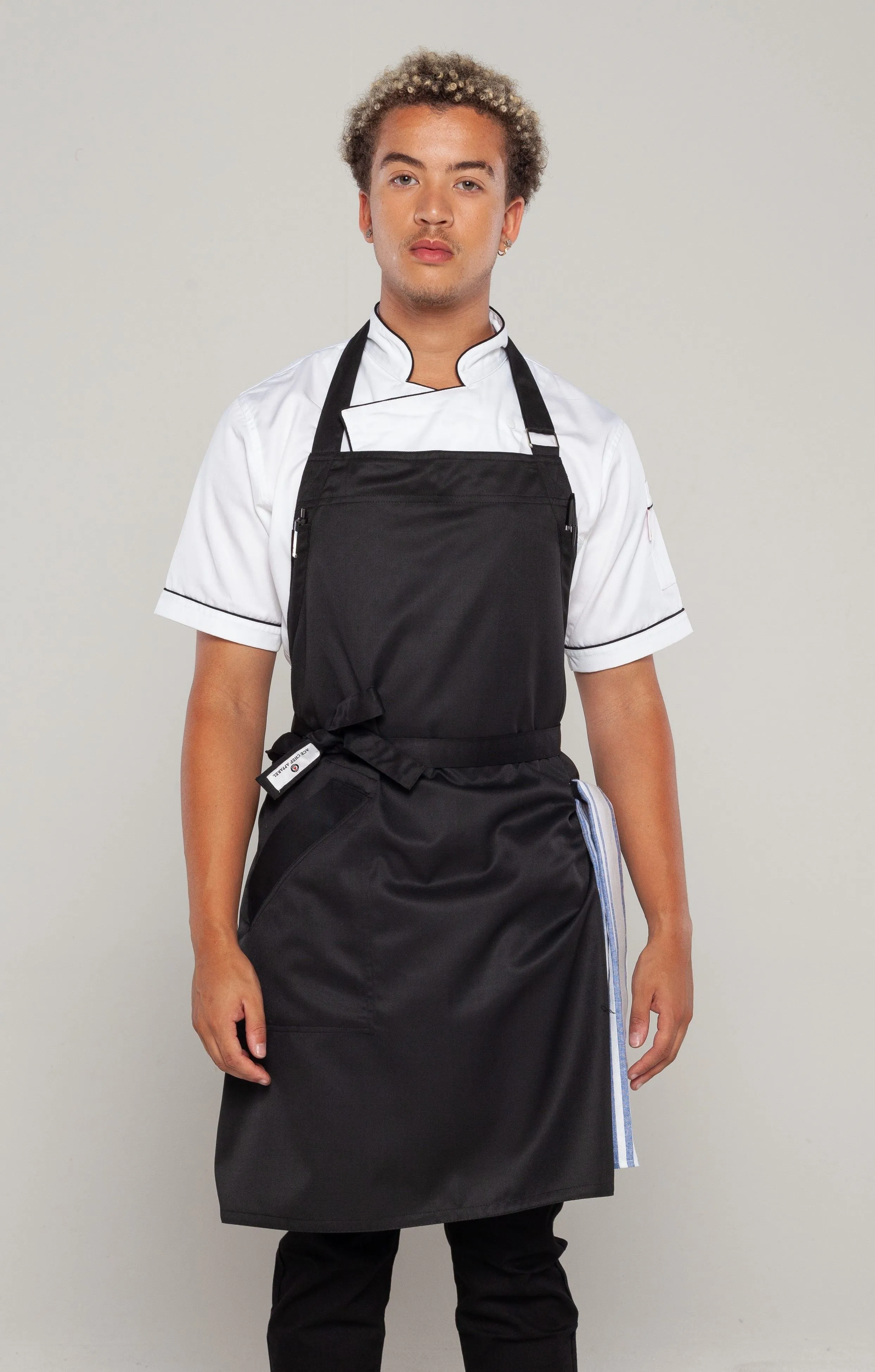 Josh Black bib Small size Apron