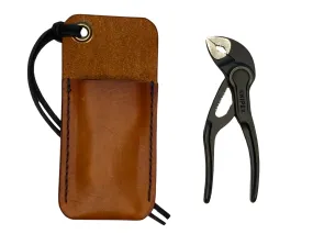 Knipex Cobra XS 100 pliers and leather sheath