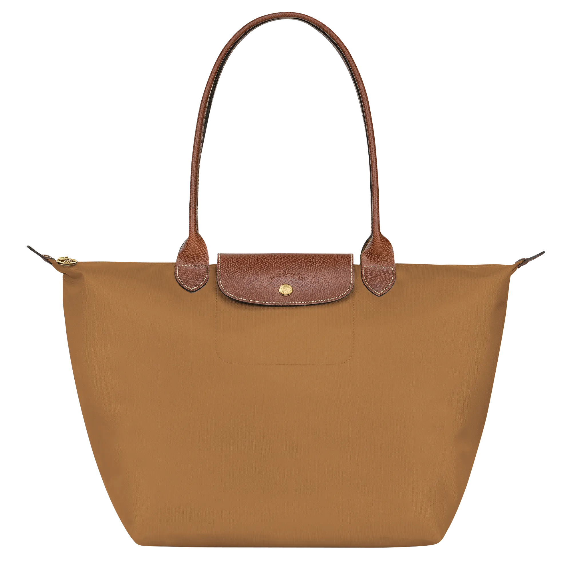 Le Pliage Original L Tote bag Fawn - Recycled canvas