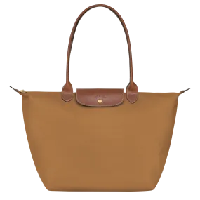 Le Pliage Original L Tote bag Fawn - Recycled canvas