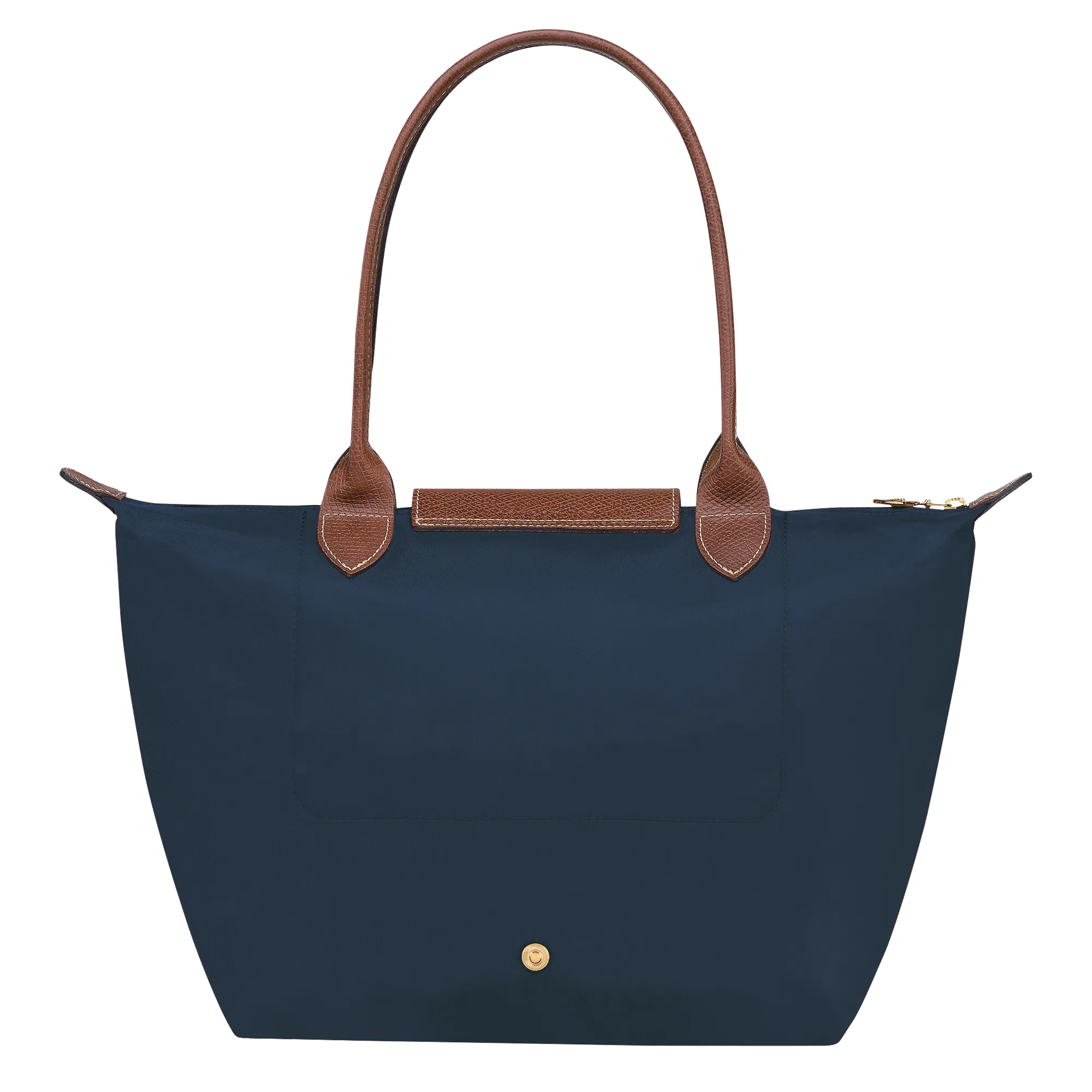 Le Pliage Original M Tote bag Navy - Recycled canvas