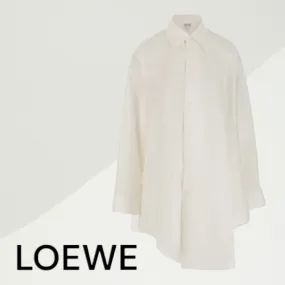 LOEWE  |Trapeze shirt dress in cotton